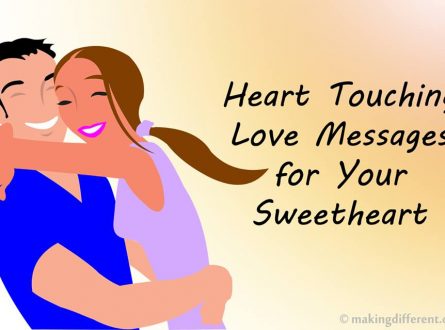 Touching Love Messages For Your Sweetheart