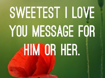 loving you message for him or her