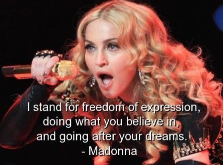 Madonna Inspirational Quotes