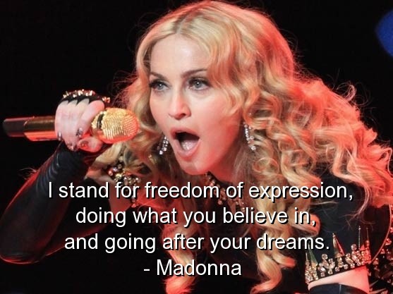 Madonna Inspirational Quotes