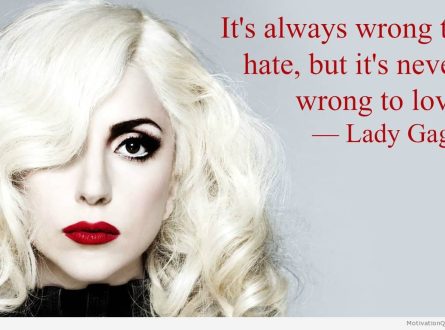 lady gaga song quotes