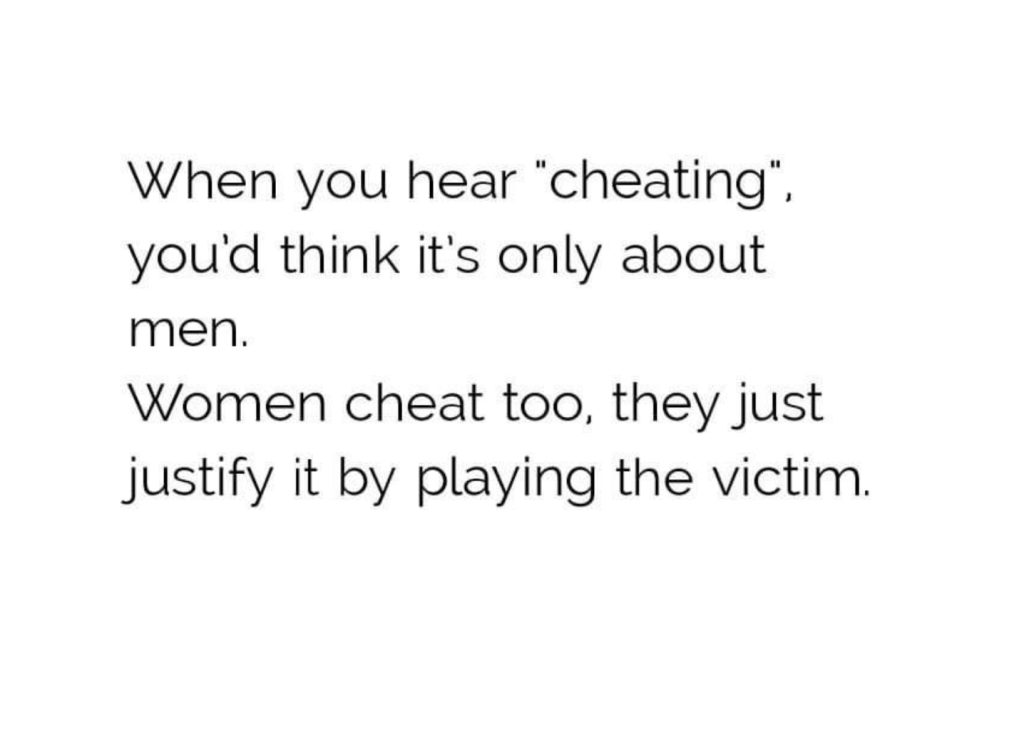 How women cheat and how to avoid it as a woman