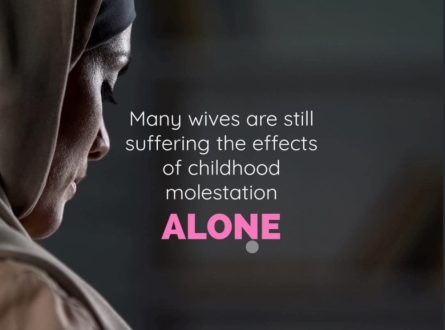Why Many wives are still suffering the effects of childhood molestation ALONE