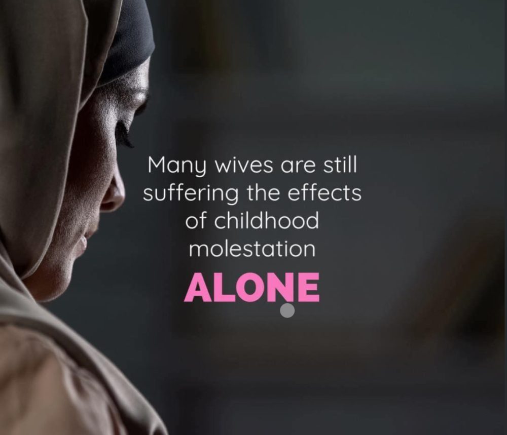 Why Many wives are still suffering the effects of childhood molestation ALONE