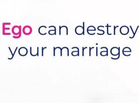 Why ego can destroy a marriage