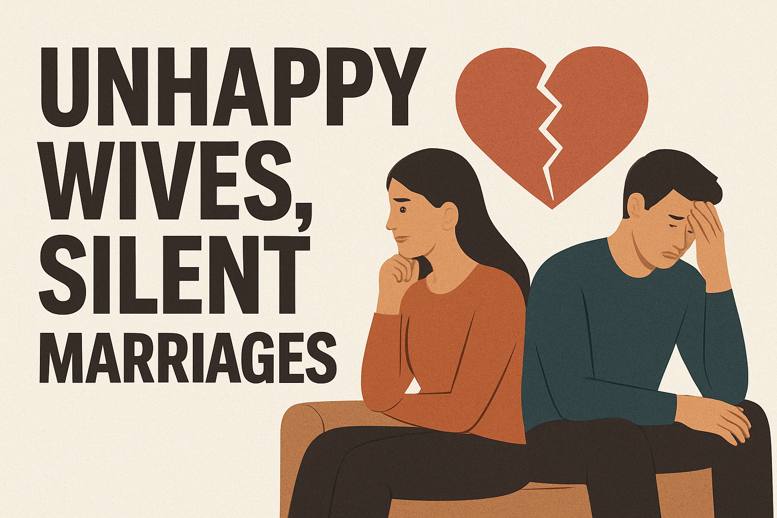The Unspoken Truth About Why Wives Feel Unhappy in Marriage