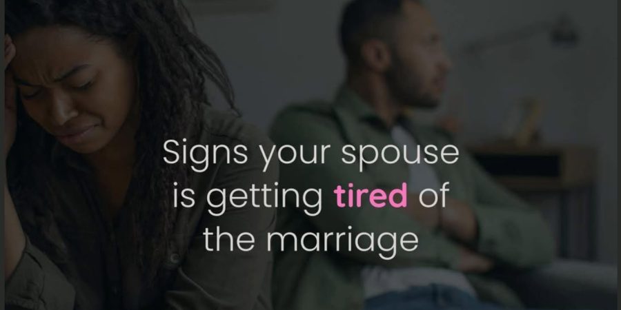 When Your Spouse Gets Tired: Signs Your Marriage Is Slipping and How to Fix It
