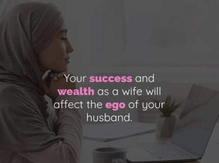 insecure husband threatened by wife's success
