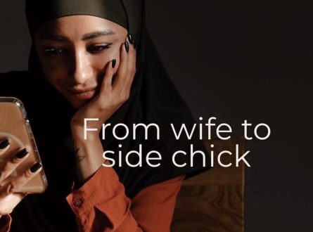 divorced woman in an affair with a married man