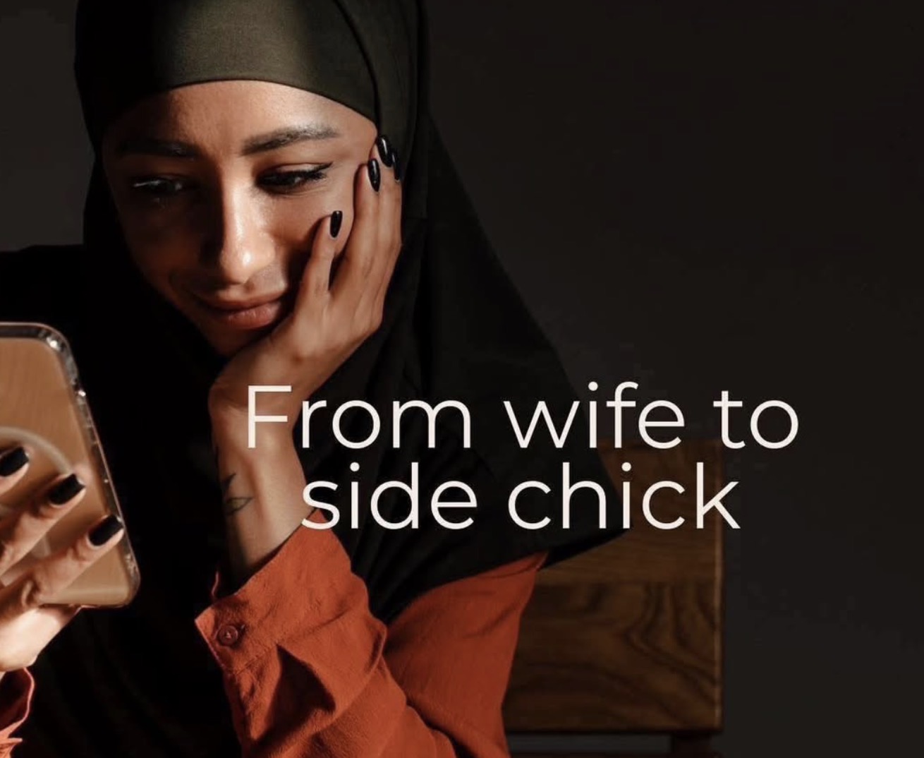 divorced woman in an affair with a married man