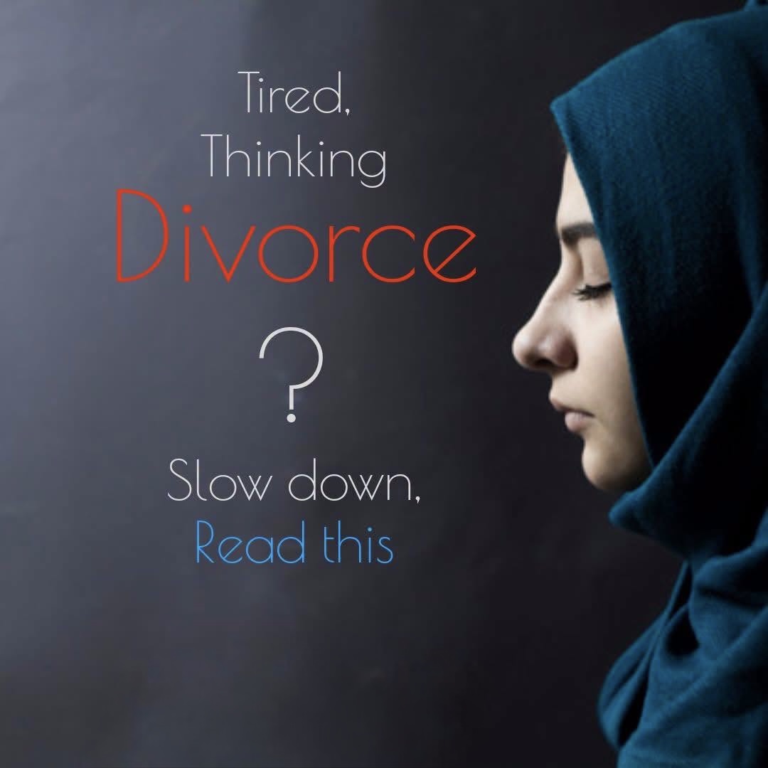 Don't End Marriage for a Distraction